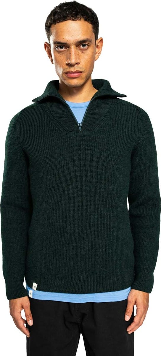 Ulvang Men's Alltime Graze Half Zip Sweater Beetle Green Ulvang