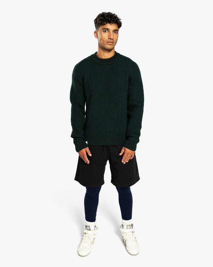 Ulvang Alltime Graze Crew Sweater Mens Beetle Green Ulvang