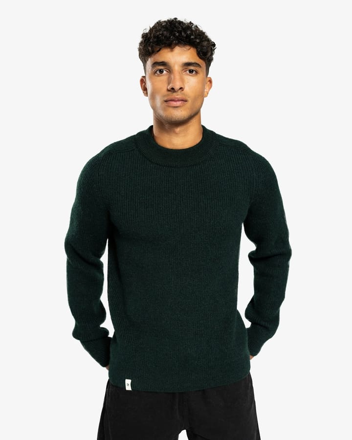 Ulvang Alltime Graze Crew Sweater Mens Beetle Green Ulvang