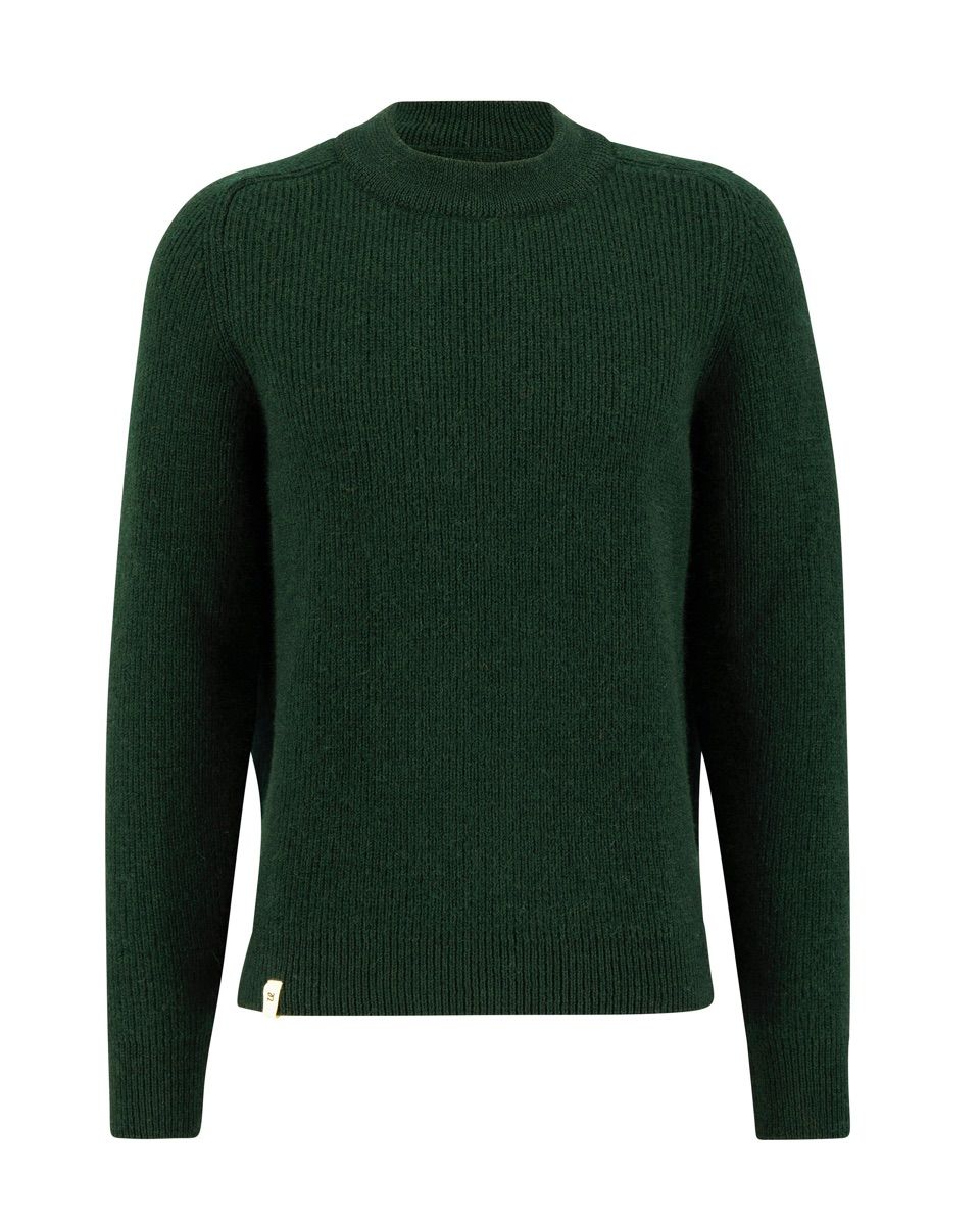 Ulvang Alltime Graze Crew Sweater Mens Beetle Green