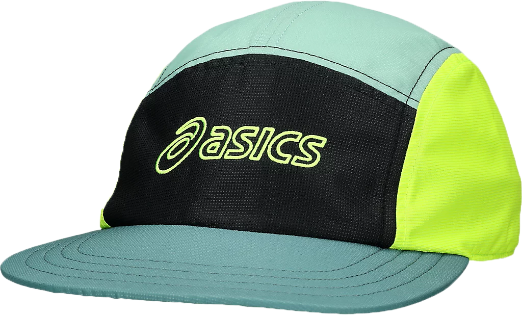 Asics Asics 5 Panel Cap Celadon/Safety Yellow