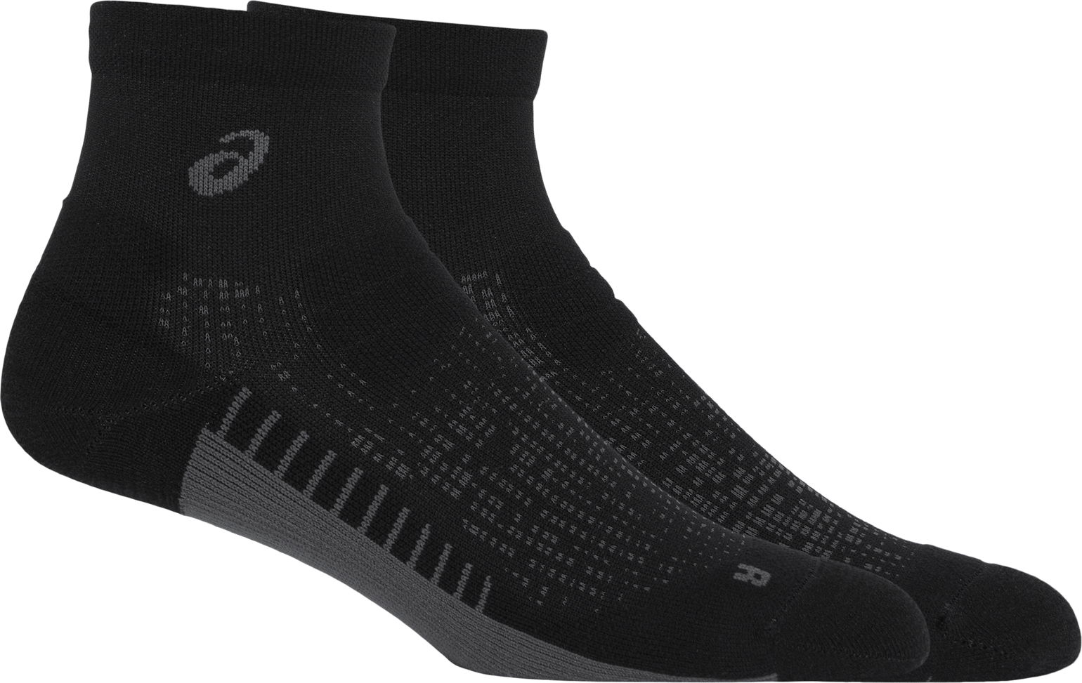 Asics Performance Run Sock Quarter Performance Black