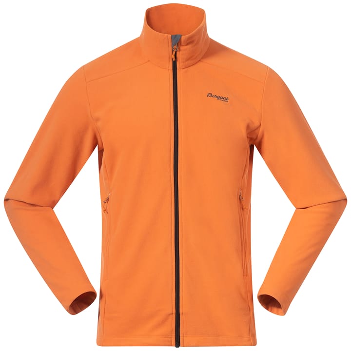 Bergans Men's Finnsnes Fleece Jacket Faded Orange Bergans