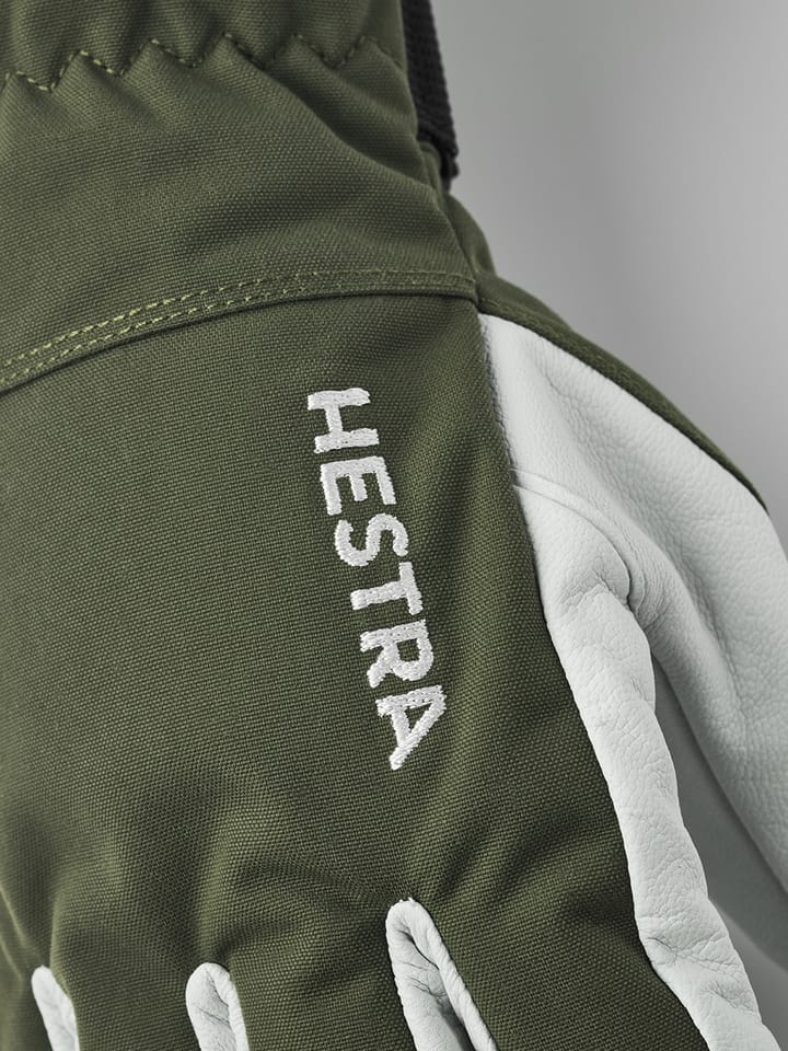 Hestra Army Leather Heli Ski Olive Hestra