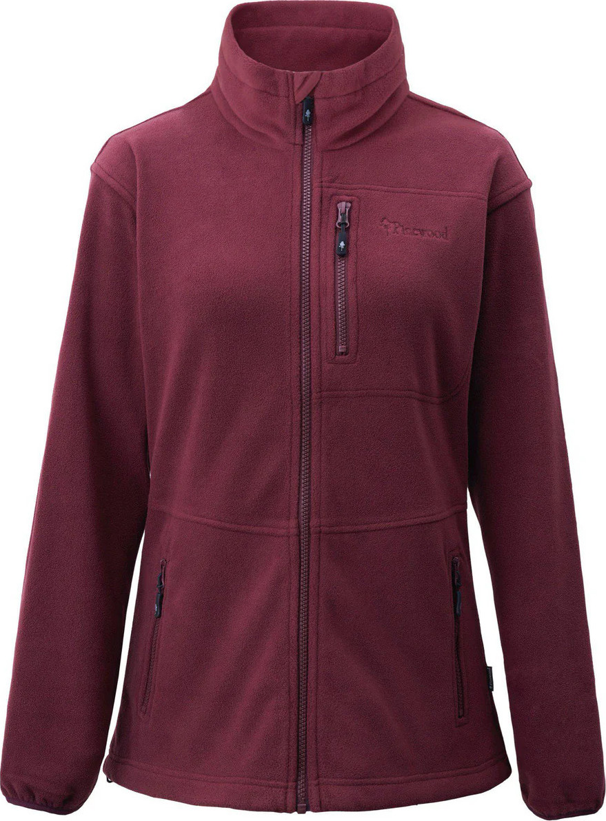 Pinewood Women’s Finnveden Fleece Jacket Earth Plum