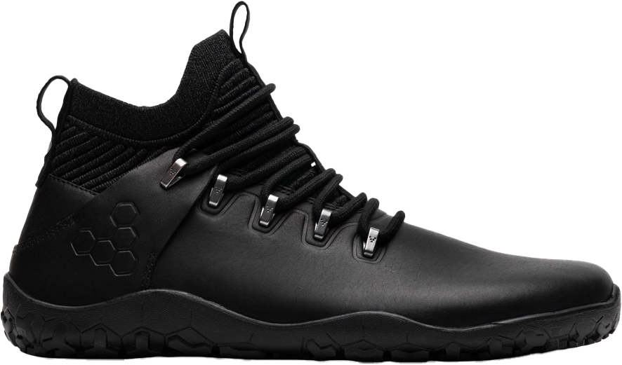 Vivobarefoot Men’s Magna Leather FG Obsidian