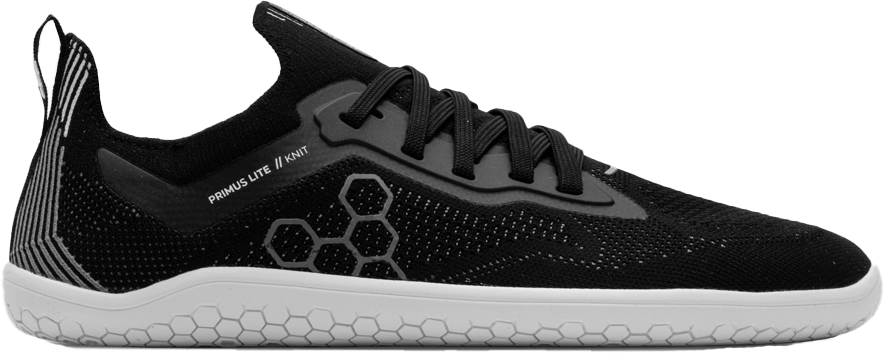 Vivobarefoot Men's Primus Lite Knit Obsidian