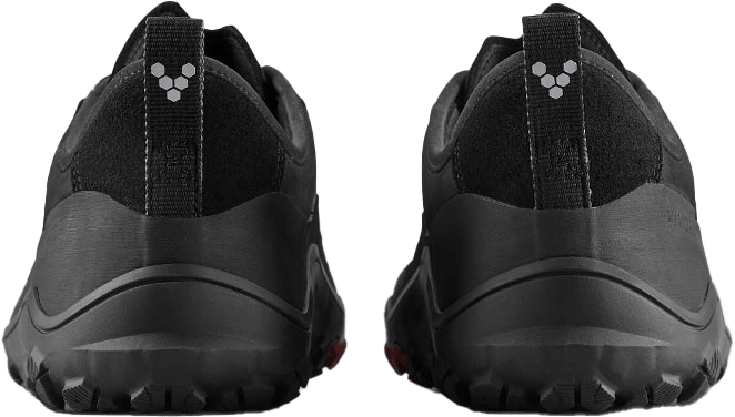 Vivobarefoot Men's Tracker Leather Low Obsidian Vivobarefoot