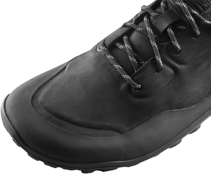 Vivobarefoot Men's Tracker Leather Low Obsidian Vivobarefoot