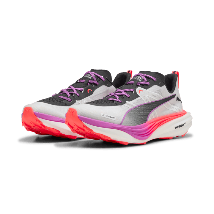 Puma Deviate Nitro Elite Trail Puma White-glowing Red-pure Magenta Puma