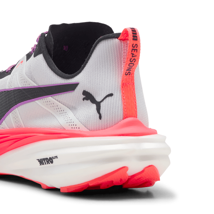 Puma Deviate Nitro Elite Trail Puma White-glowing Red-pure Magenta Puma