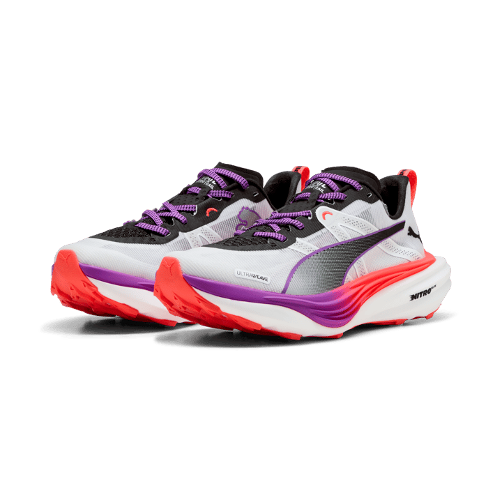 Puma Deviate Nitro Elite Trail Wn Puma White-glowing Red-pure Magenta Puma