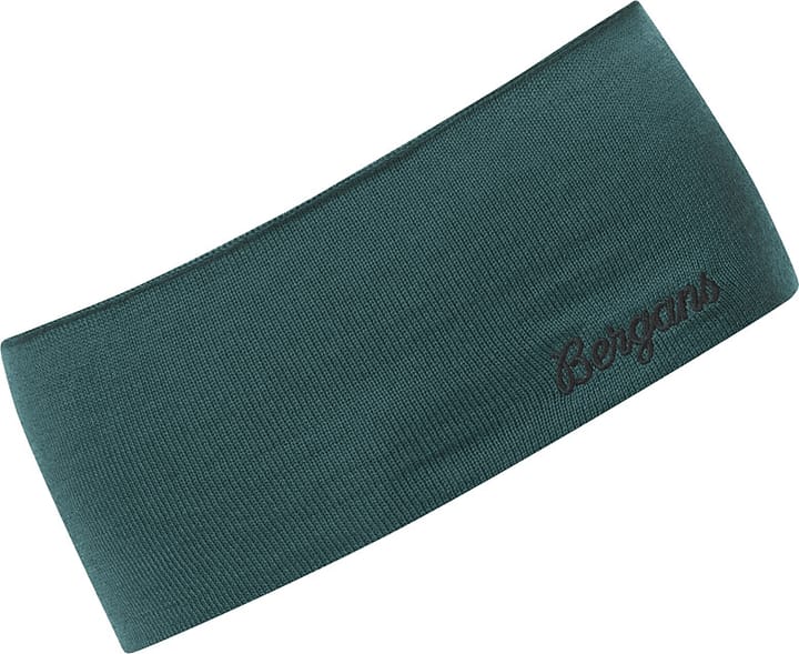 Bergans Allround Thin Merino Headband Malachite Green Bergans