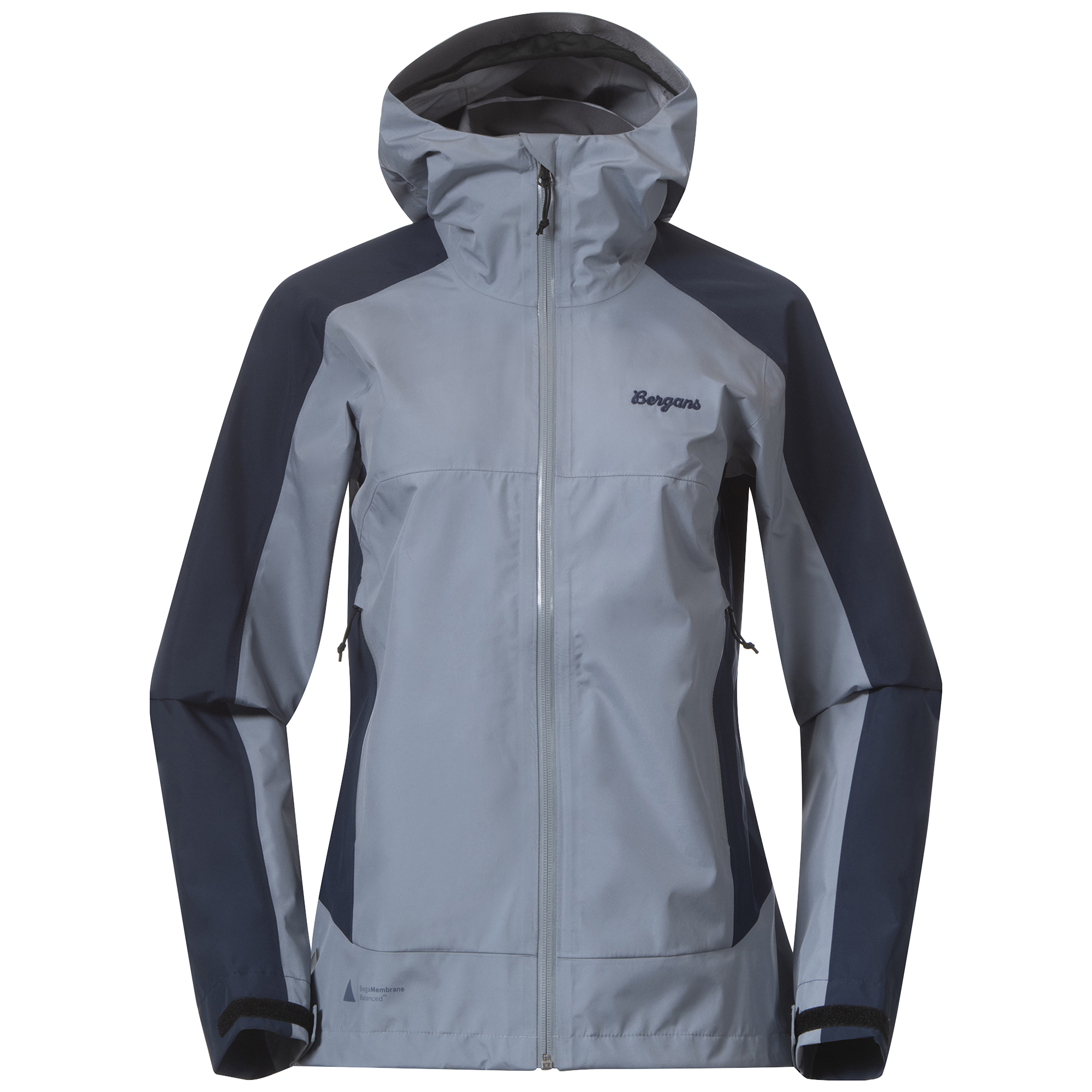 Bergans Women’s Vaagaa Light 3l Shell Jacket Husky Blue/Navy Blue