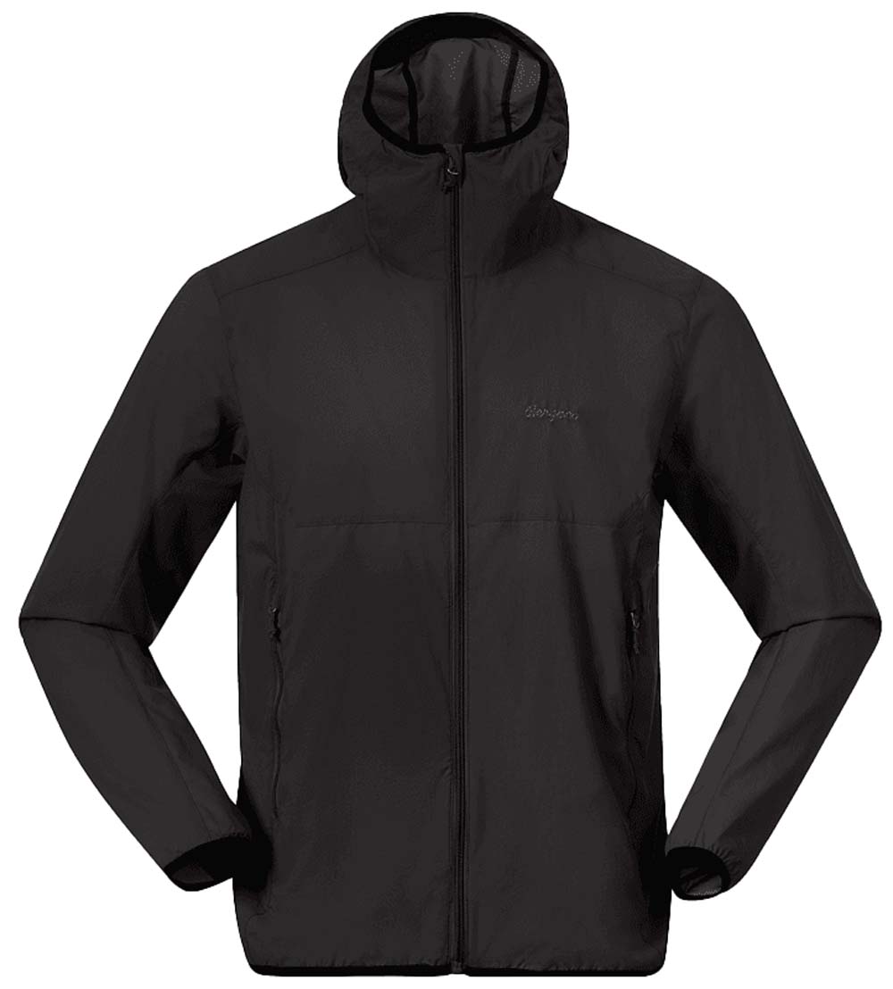 Bergans Men’s Vaagaa Windbreaker Jacket  Black