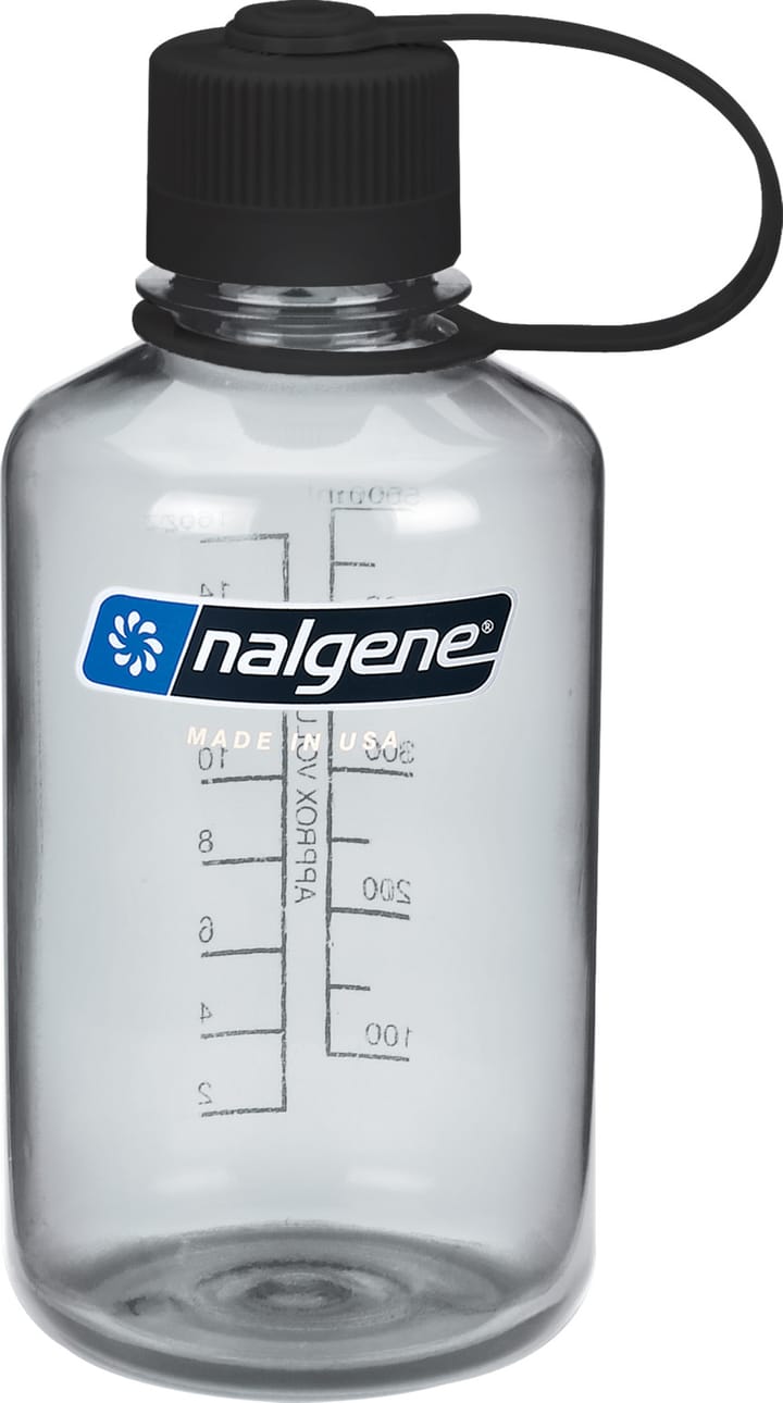 Nalgene 454ml Narrow Mouth Sustain Water Bottle Gray Nalgene