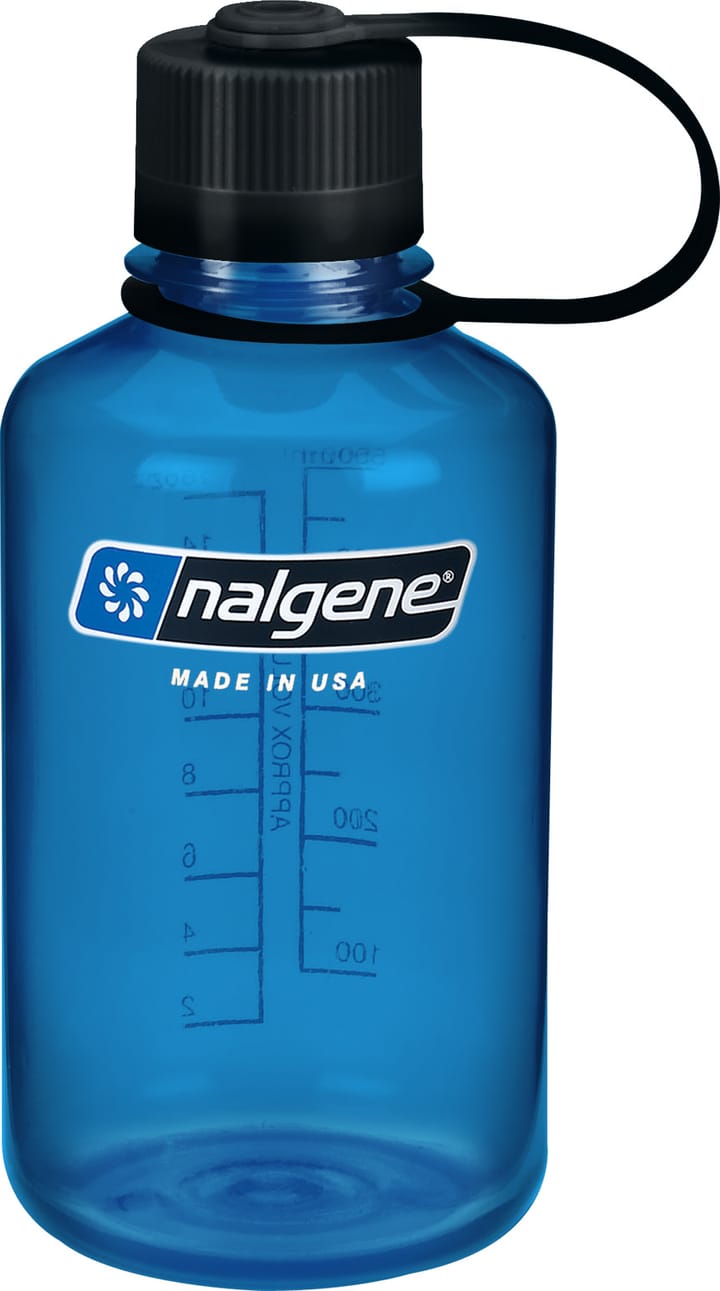 Nalgene 454ml Narrow Mouth Sustain Water Bottle Blue Nalgene
