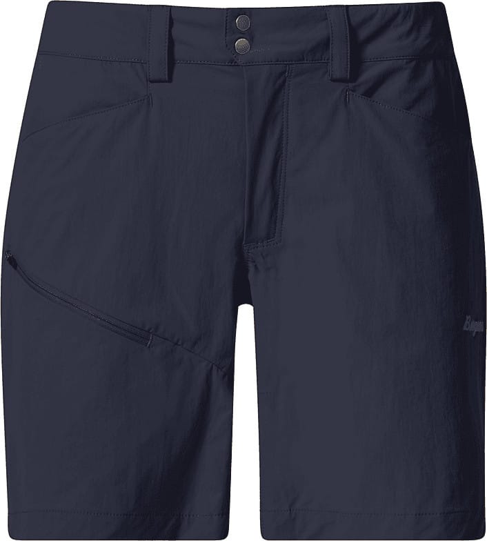 Bergans Women's Rabot Light Softshell Shorts Navy Blue