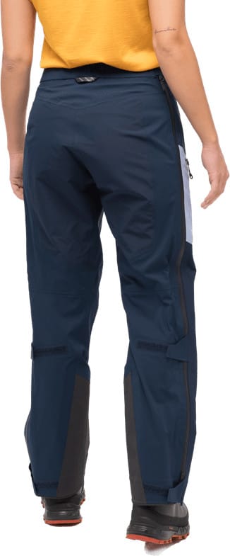 Bergans Women's Tind 3L Shell Pants Navy Blue/Blueberry Milk Bergans