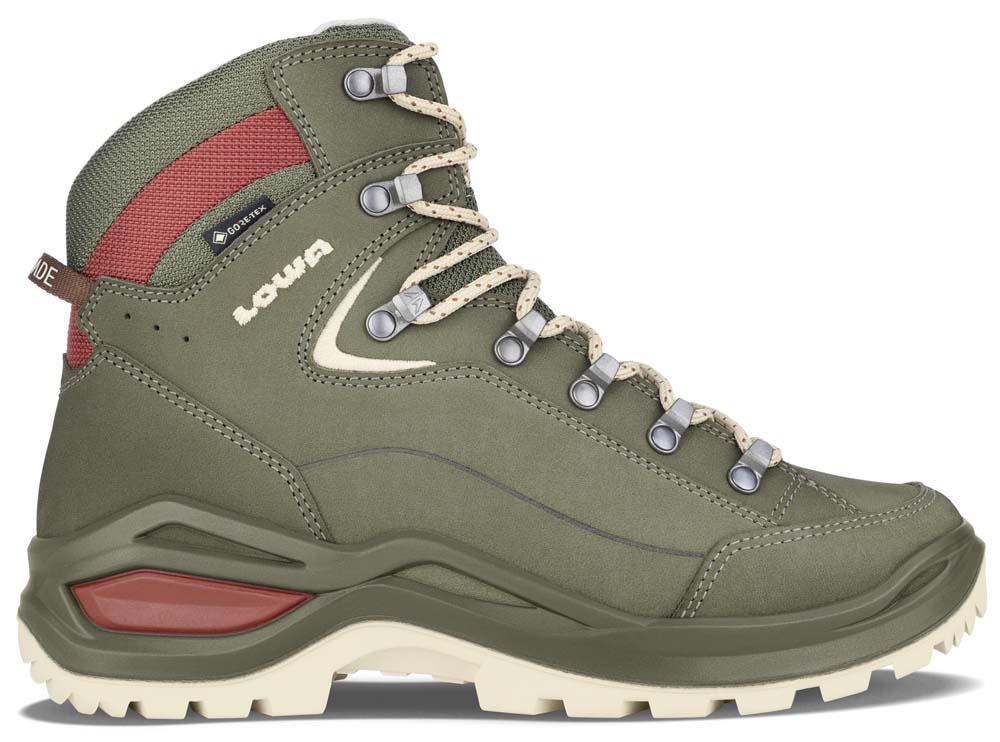 LOWA Women’s Renegade Evo Gore-Tex Mid  Green