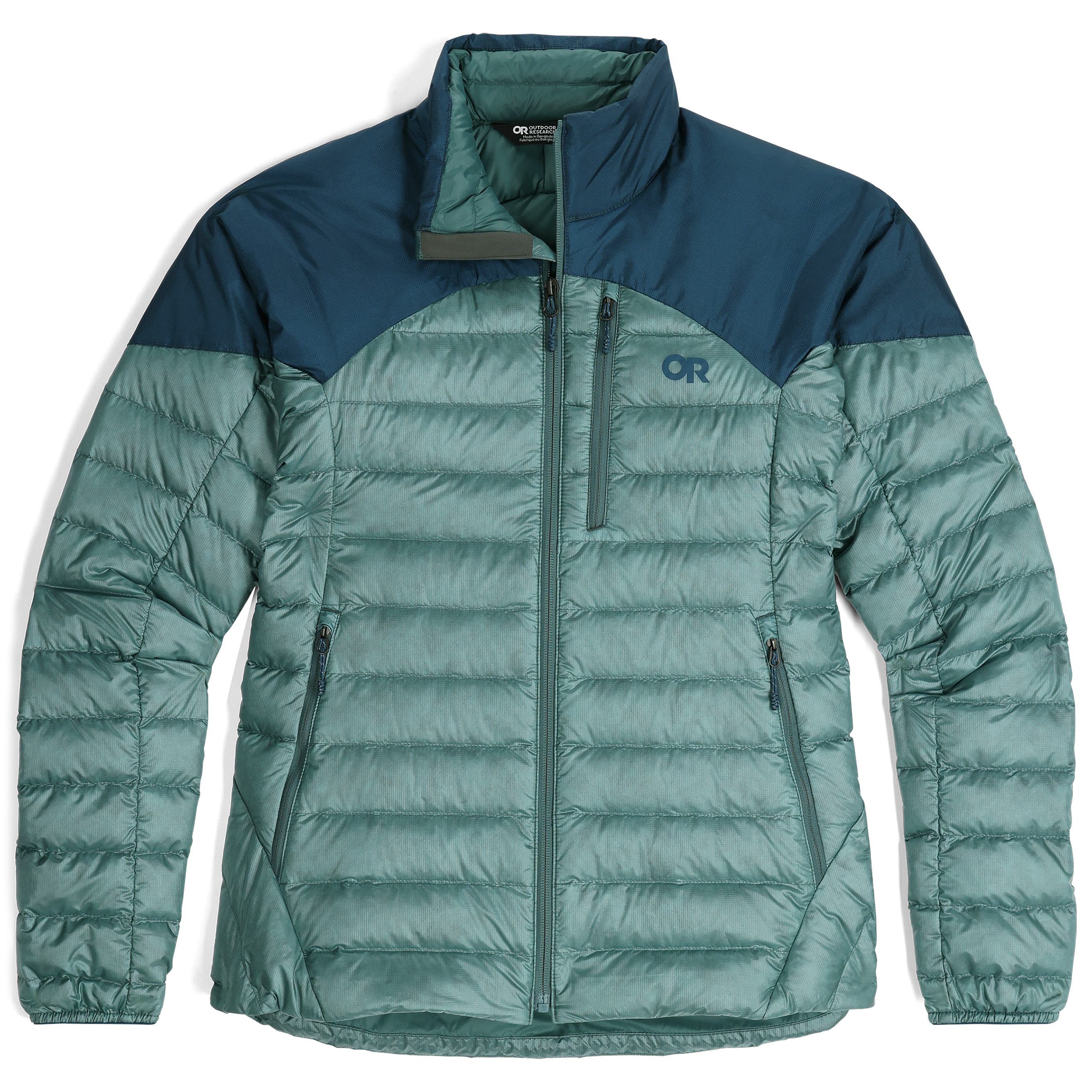 Outdoor Research Women’s Helium Down Jacket Neptune/Harbor