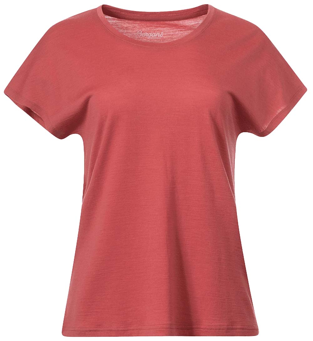 Bergans Women’s Whenever Merino Tee Rusty Dust