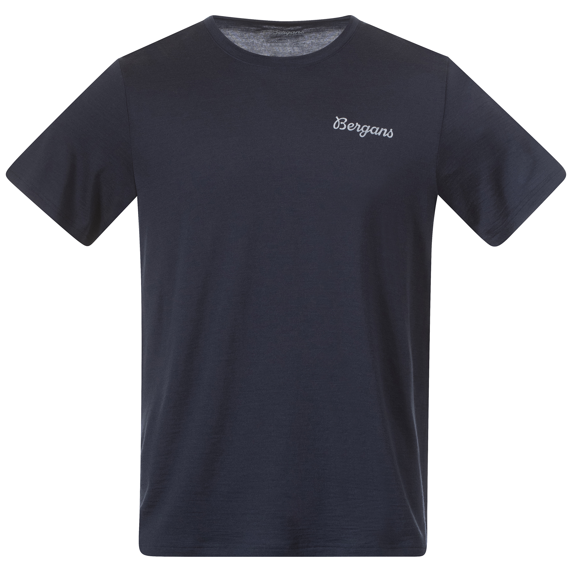 Bergans Men’s Rabot Emblem Wool Tee Navy Blue