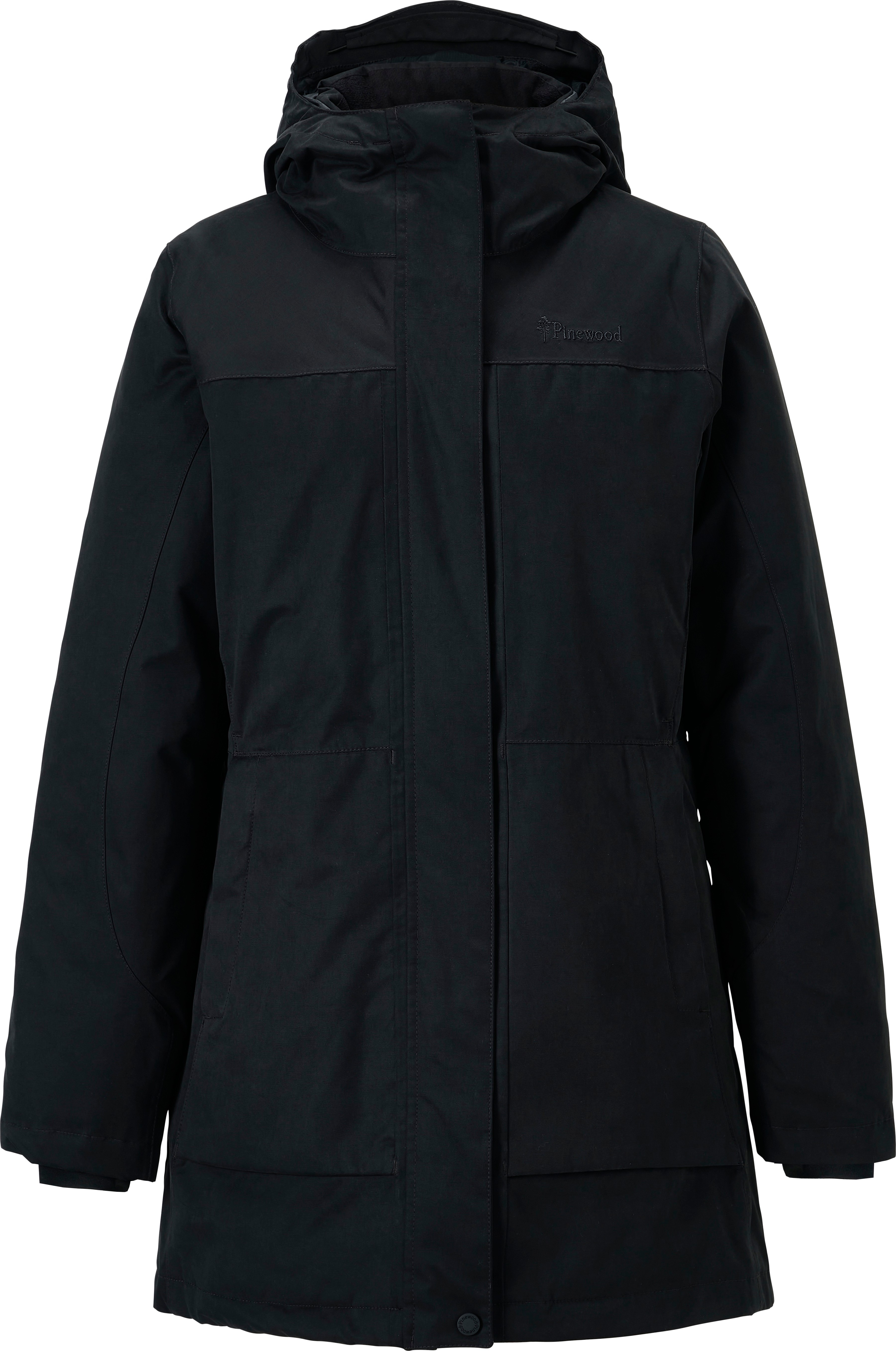 Pinewood Women’s Padded Winter Parka/Jacket Black