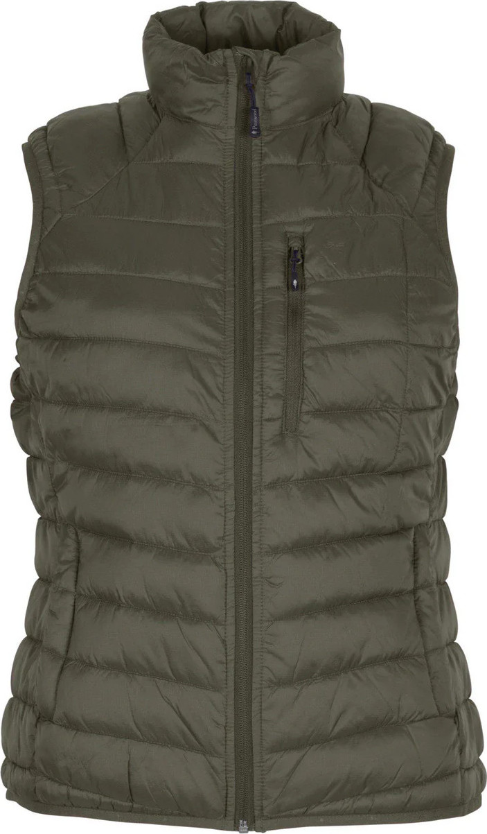 Pinewood Women’s Abisko Insulation Vest Clover Green