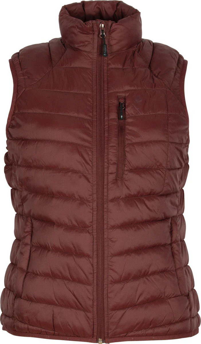 Pinewood Women’s Abisko Insulation Vest Earth Plum