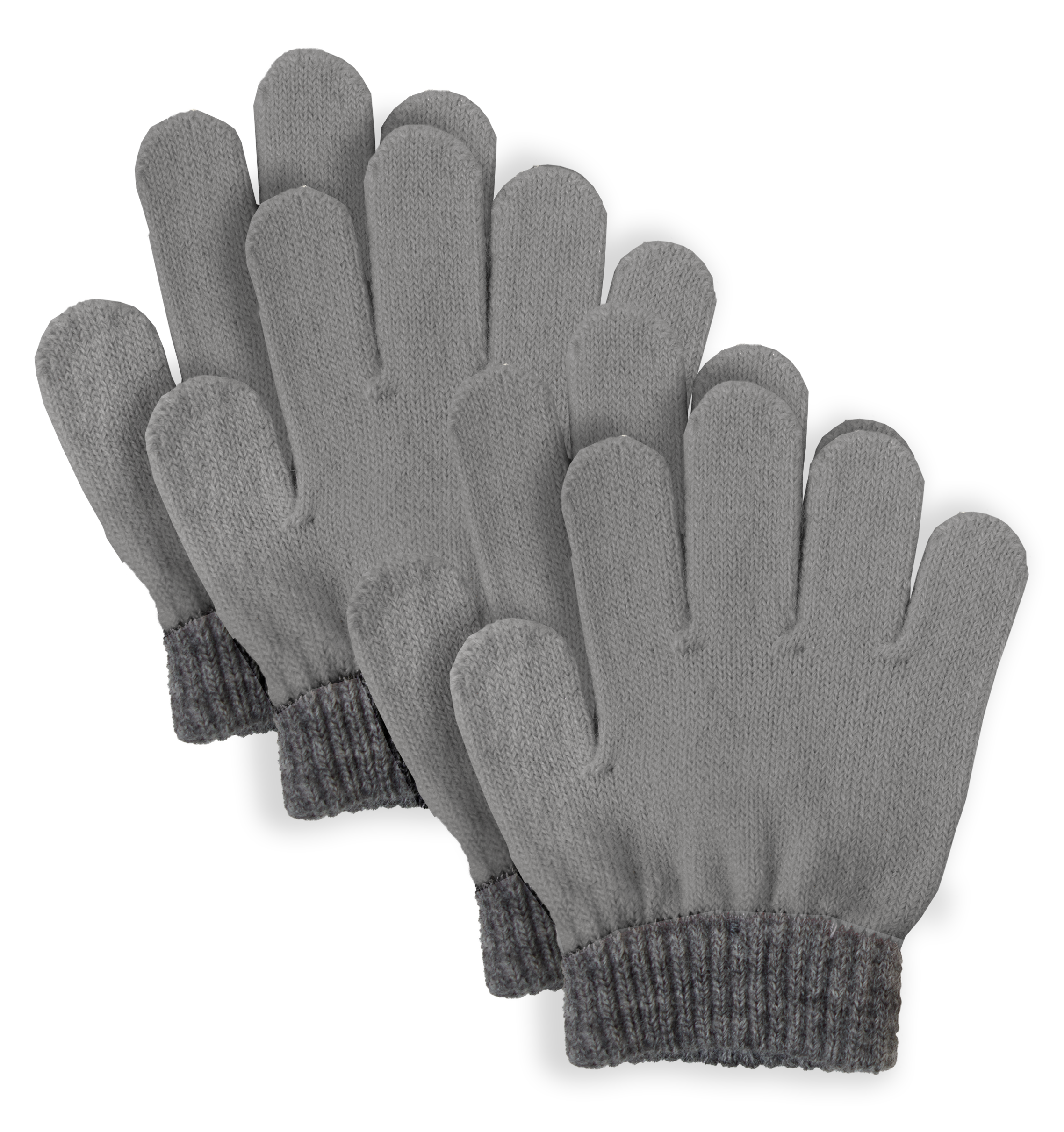 Lindberg Kids’ Sundsvall Glove 2 Pack Grey/Anth