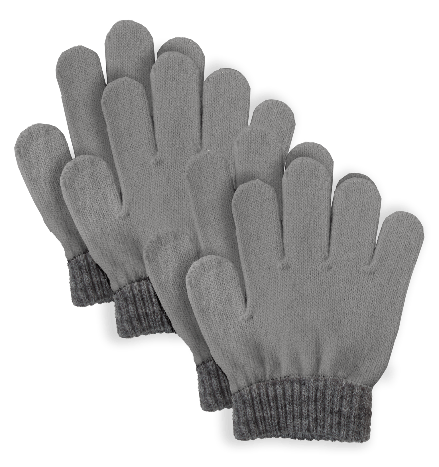 Lindberg Kids' Sundsvall Glove 2 Pack Grey/Anth