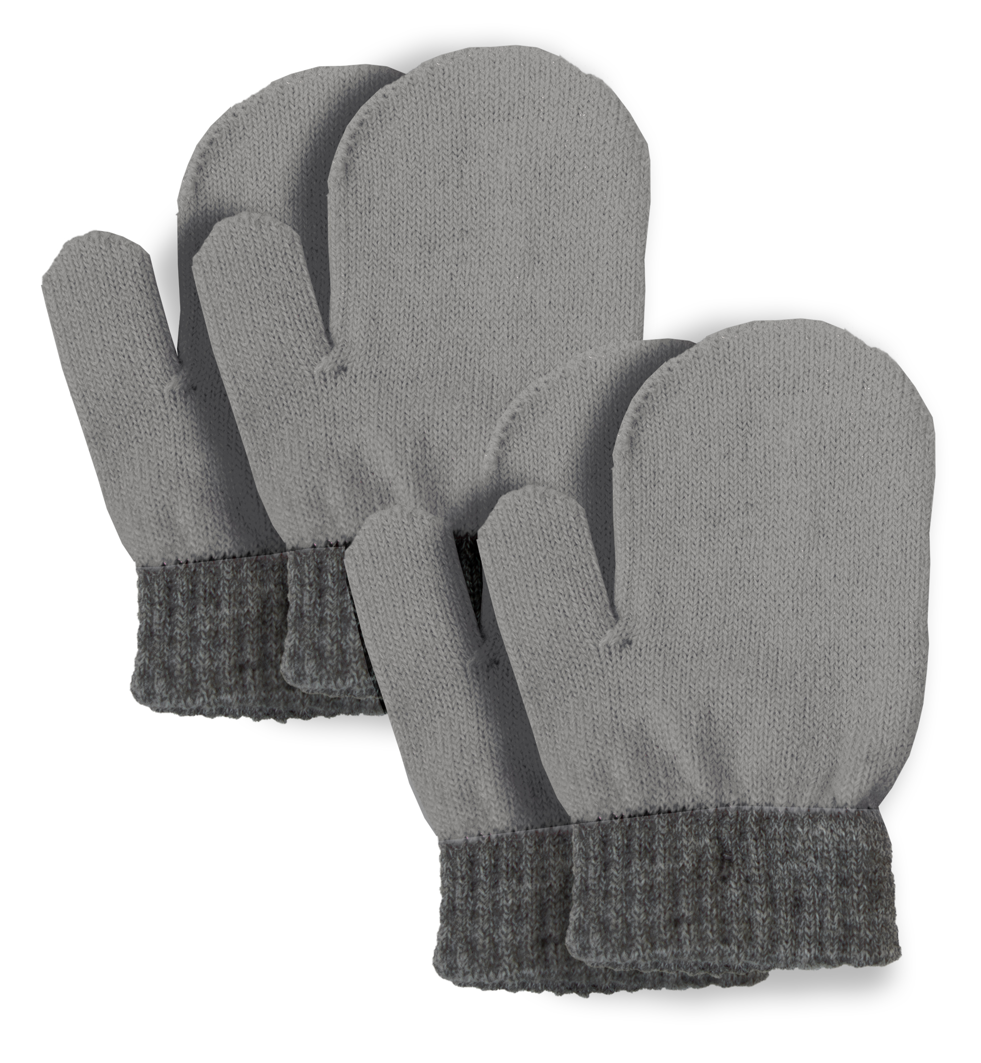 Lindberg Kids’ Sundsvall Mitten 2 Pack Grey/Anth