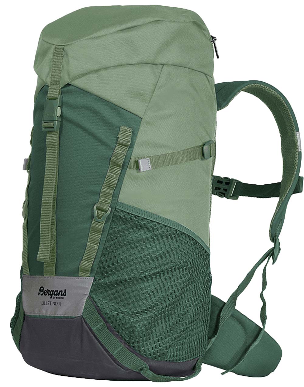 Bergans Kids’ Lilletind 18L Jade Green/Dark Jade Green