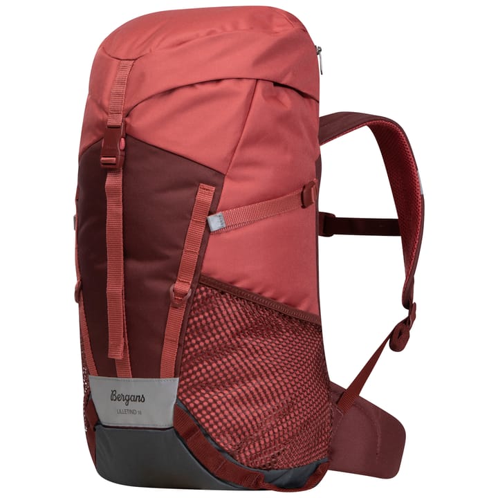 Bergans Kids' Lilletind 18L Rusty Dust/Amarone Red Bergans