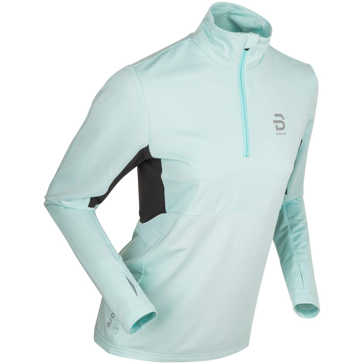 Dæhlie Women’s Long Sleeve Run Iced Aqua