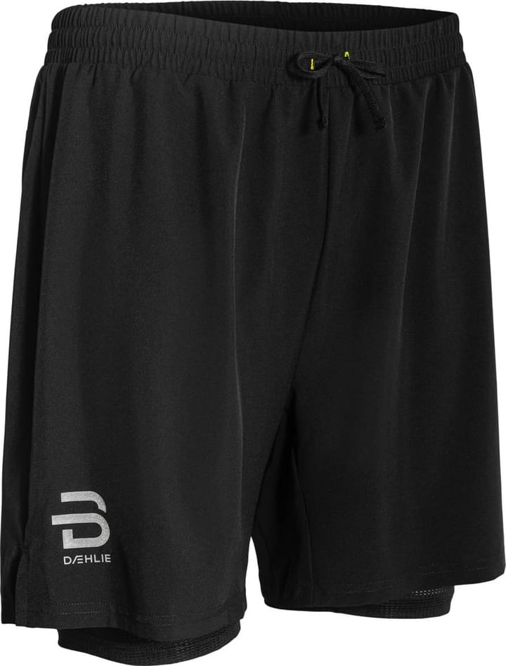 Dæhlie Shorts Run 2 In 1 Black Dæhlie Sportswear