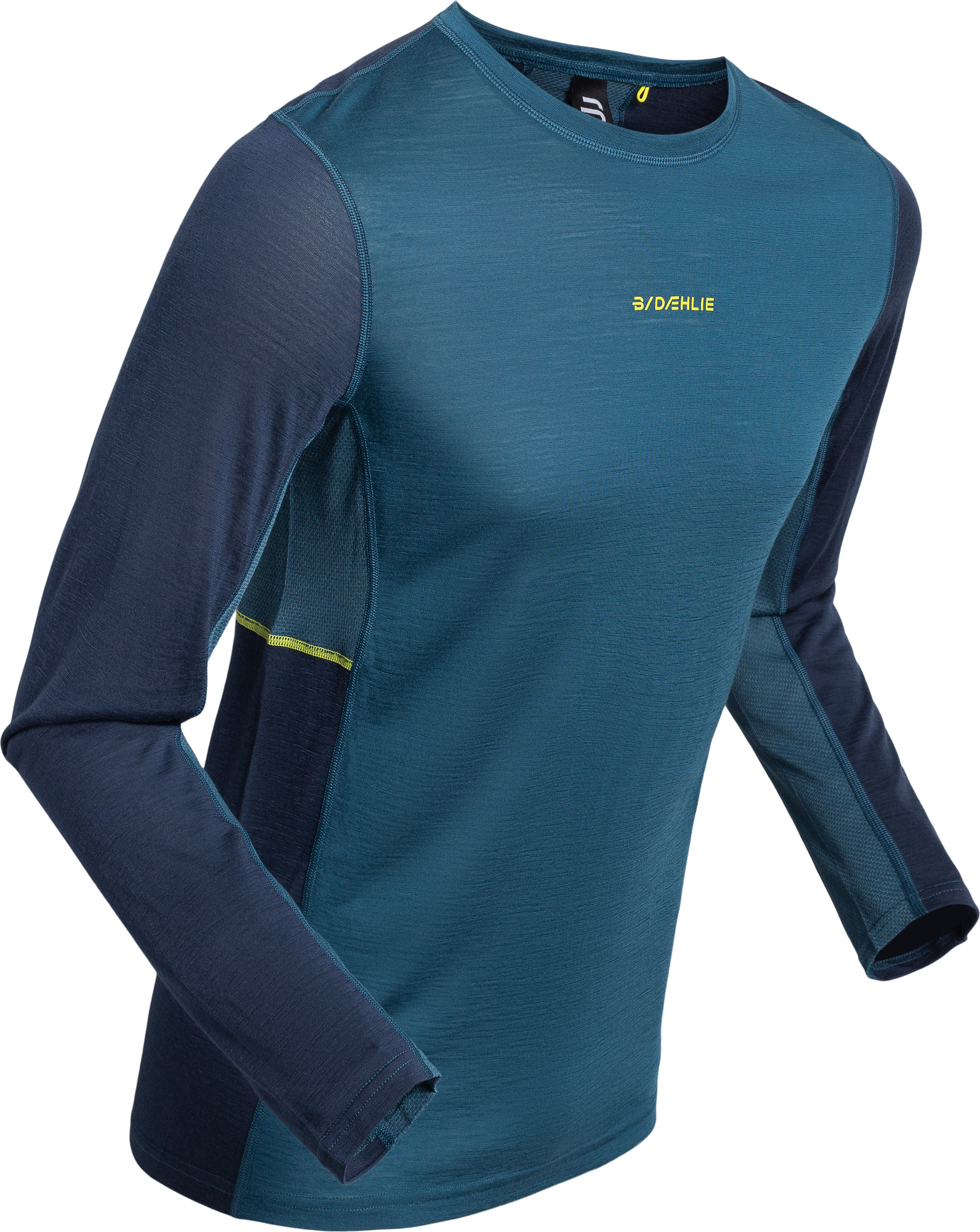 Dæhlie Men’s Performance Wool Long Sleeve Teal