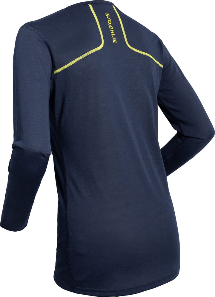 Dæhlie Women's Training Wool Mix Long Sleeve Navy Dæhlie