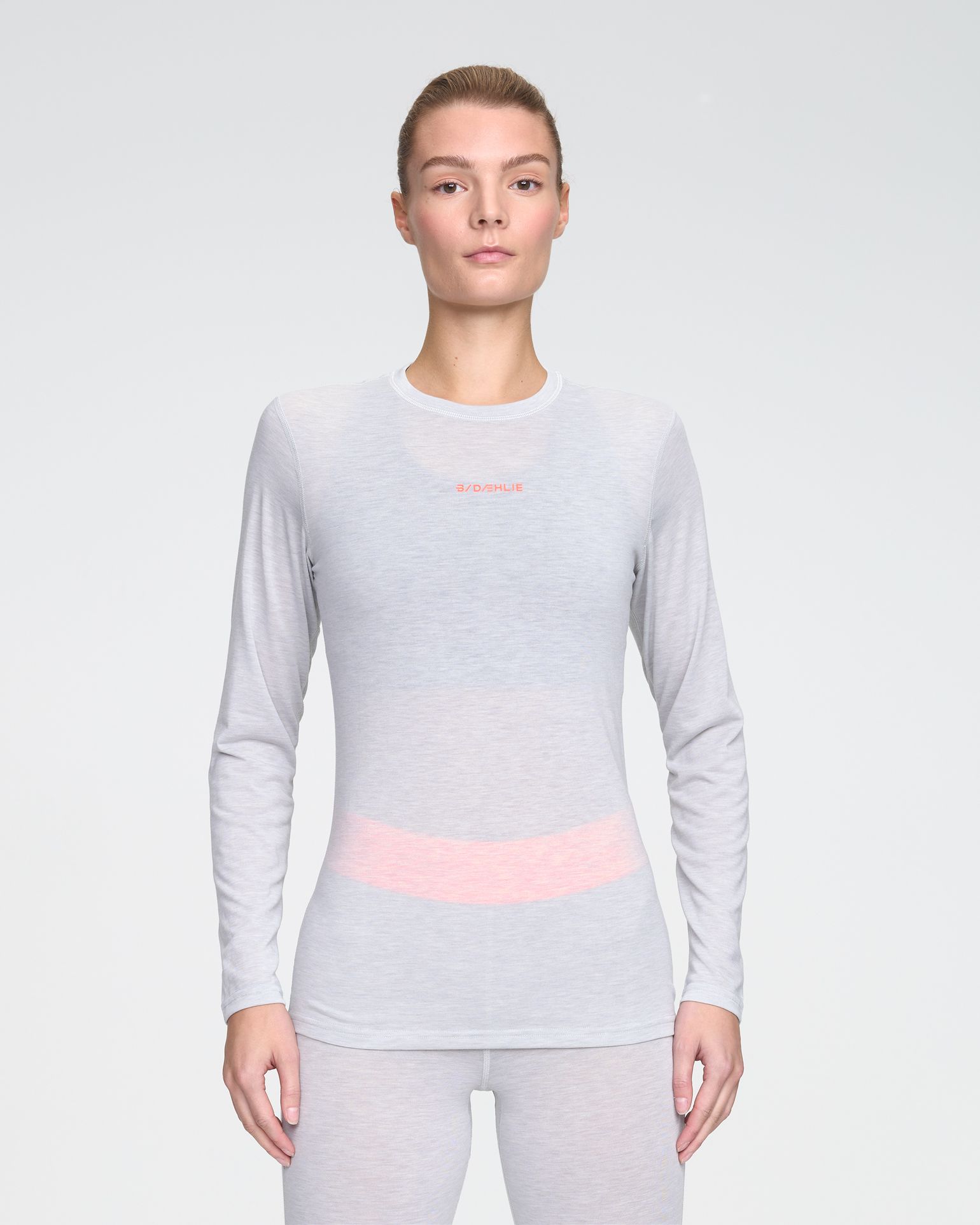 Dæhlie Women's Training Wool Mix Long Sleeve Quiet Grey