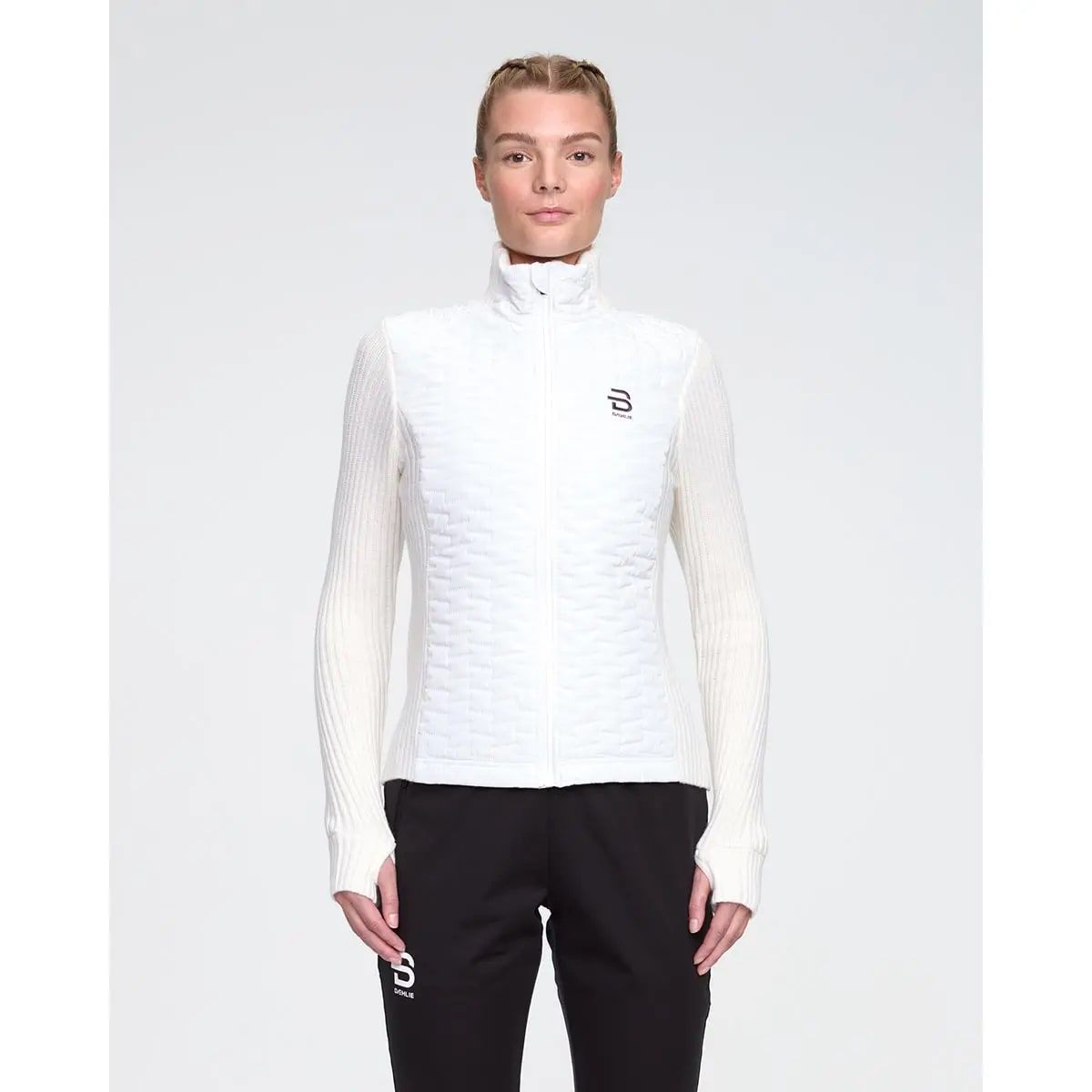 Dæhlie Women's Full Zip Comfy Snow White