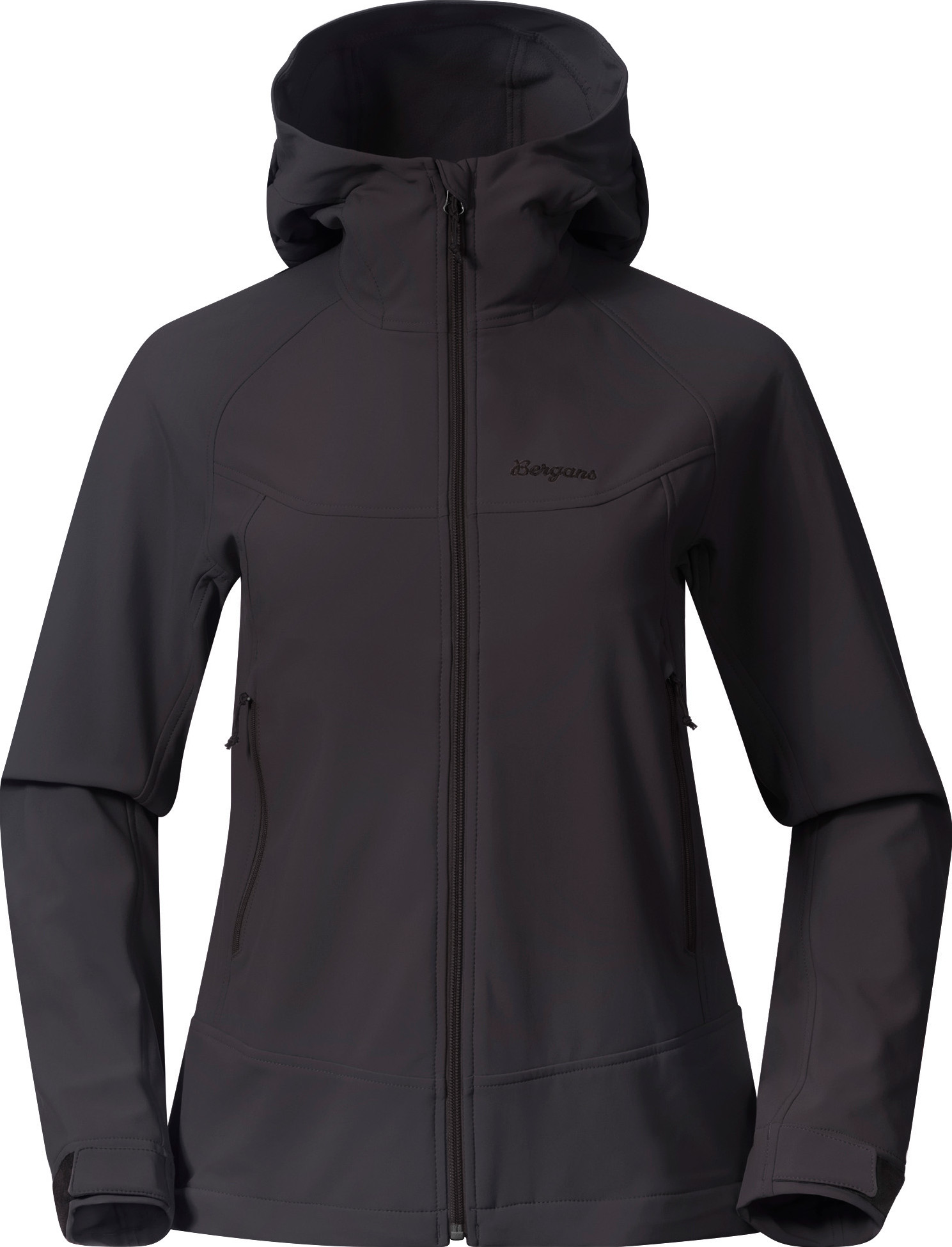 Bergans Women’s Vaagaa Softshell Jacket Hood Black