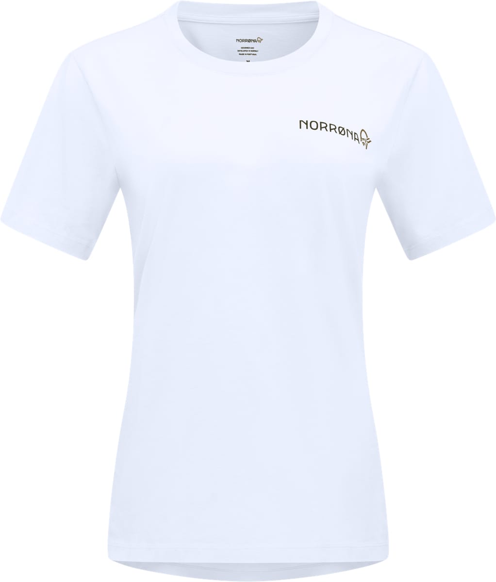 Norrøna Women’s /29 Cotton Duotone T-Shirt Pure White