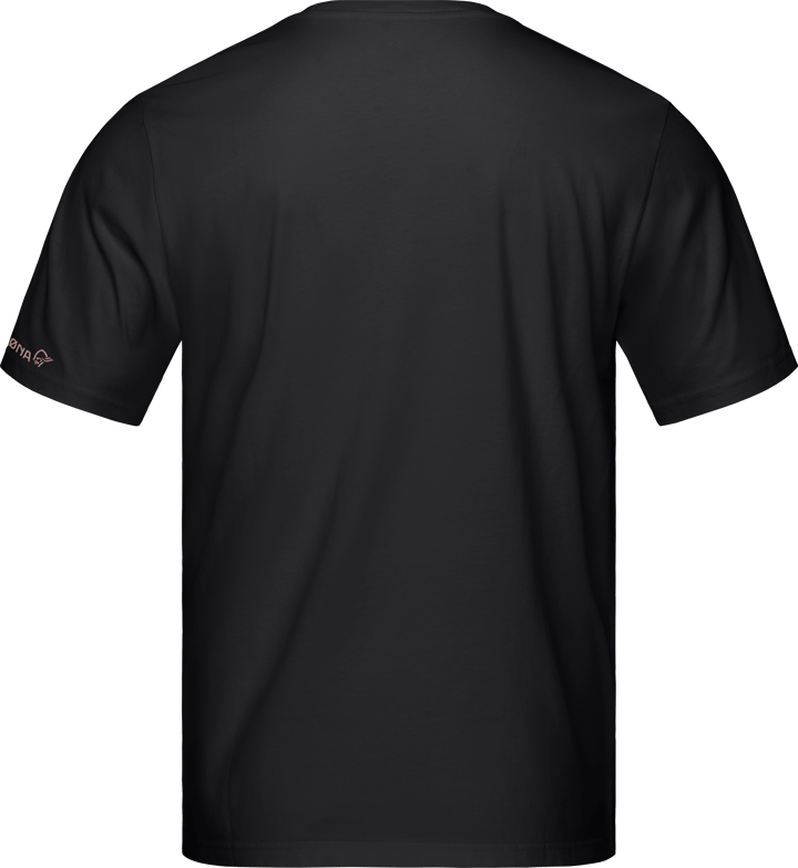 Norrøna Men's /29 Cotton Activity Embroidery T-Shirt Caviar Norrøna