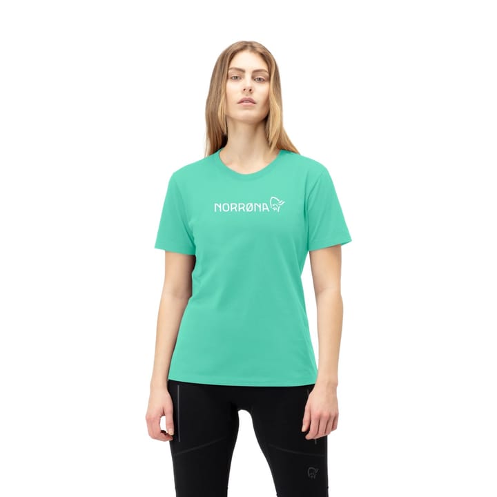 Norrøna Women's /29 Cotton Viking T-shirt Winter Green Norrøna