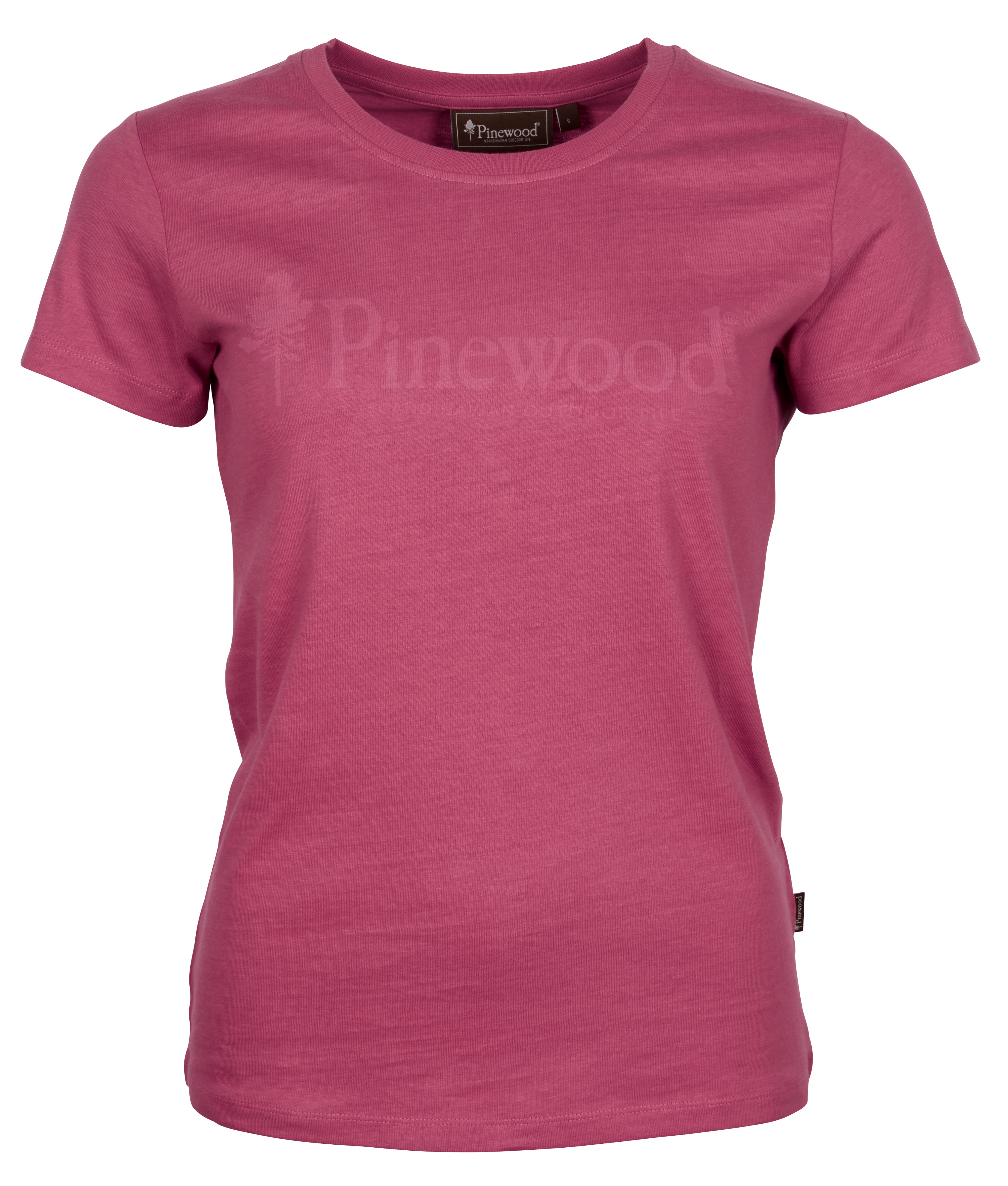 Pinewood Women’s Outdoor Life T-Shirt Raspberry Pink