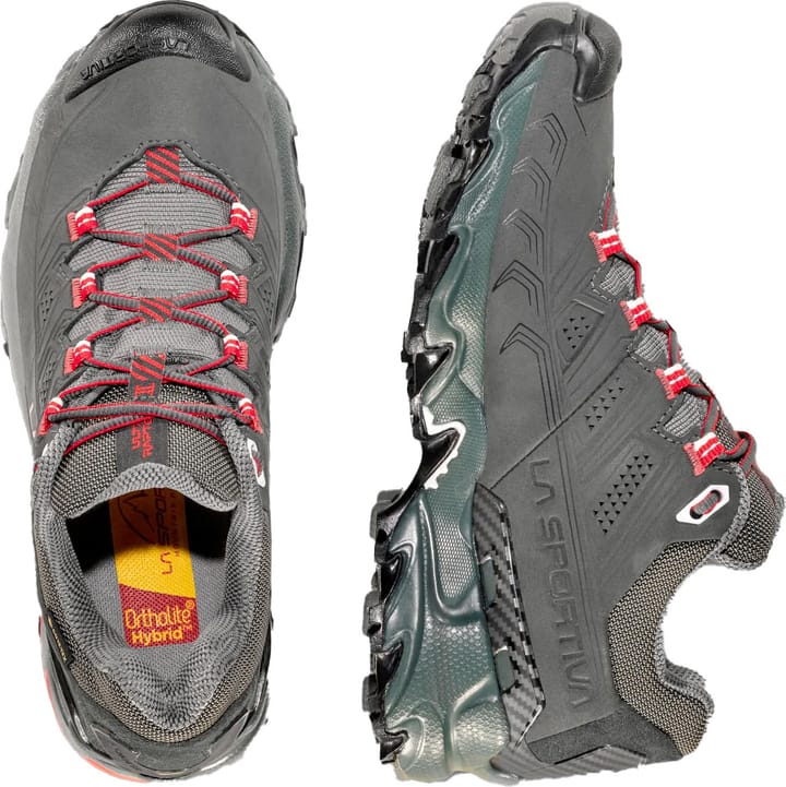 La Sportiva Women's Ultra Raptor II Leather GORE-TEX Charcoal/lollipop La Sportiva