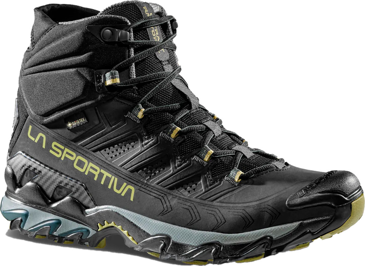 La Sportiva Men’s Ultra Raptor II Mid Leather GORE-TEX Black/cedar