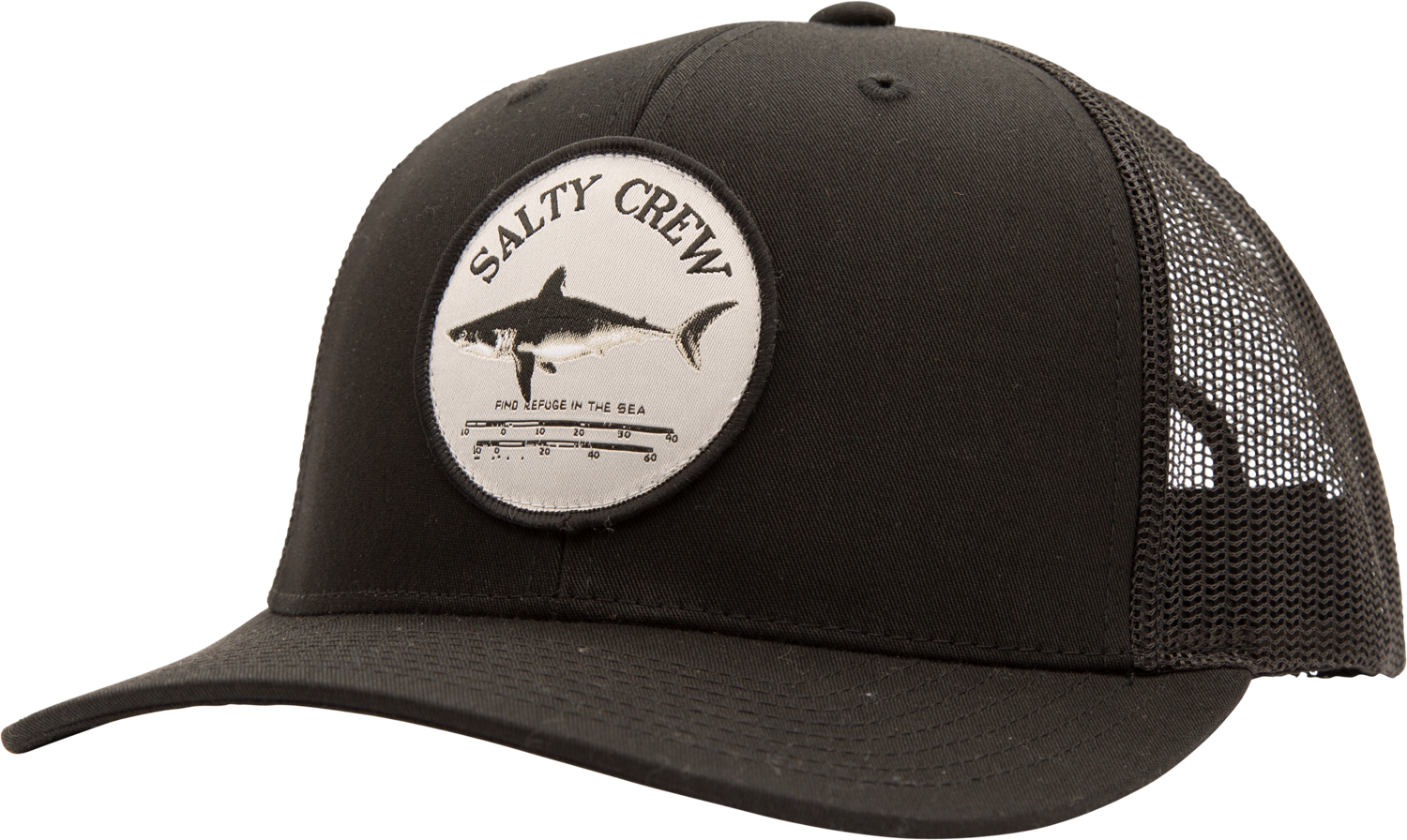 Salty Crew Men’s Bruce Retro Trucker Black