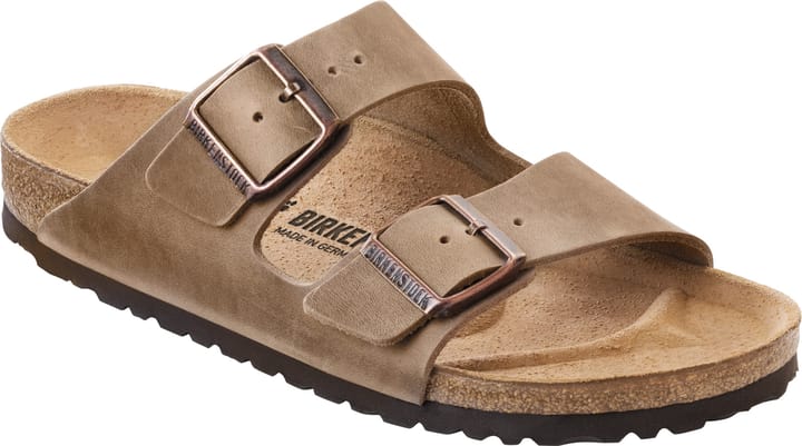 Birkenstock Unisex Arizona Oiled Leather Regular Tabacco Brown Birkenstock